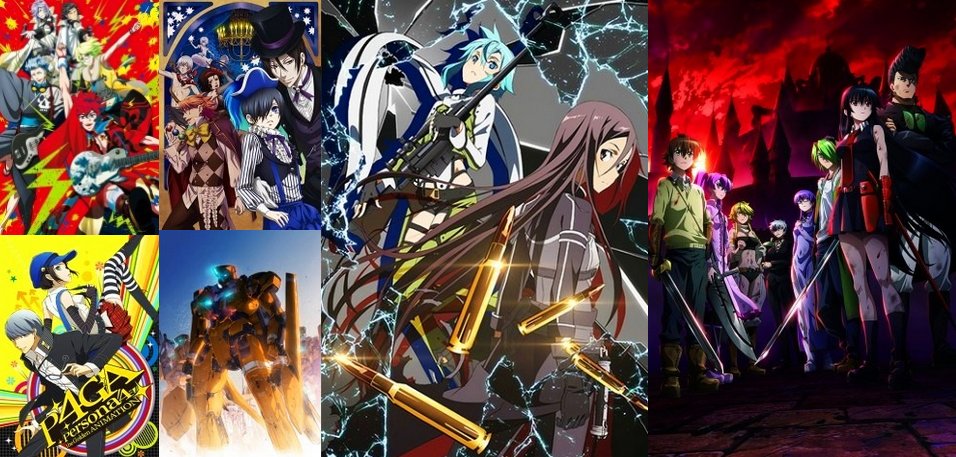 SAO II, Akame ga Kill!, Kuroshitsuji, Persona 4 Golden, ALDNOAH.ZERO dan Bakumatsu Rock Akan Tersedia Gratis di DAISUKI.NET