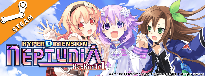 Neptunia Re;birth 1 Versi PC Rilis 28 Jan 2015! Diskon 50% untuk minggu pertama!