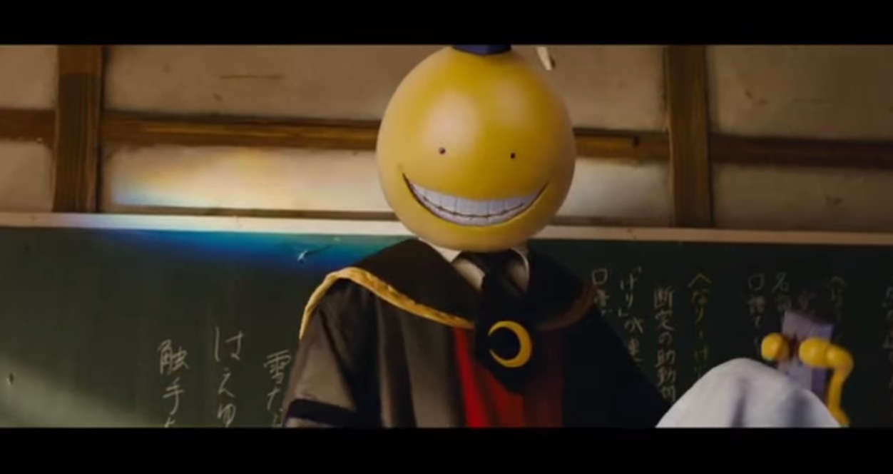 Trailer Live Action “Ansatsu Kyoushitsu” Tampilkan Koro-sensei dan Murid Kelas 3-E