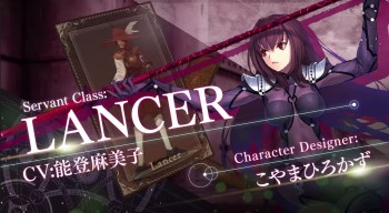 Iklan Trailer Terbaru 'Fate/Grand Order' Memperkenalkan Lancer