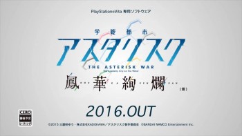 Adaptasi Game Dari LIght Novel 'Gakuen Toshi Asterisk' Menampilkan Promotion Trailer Baru