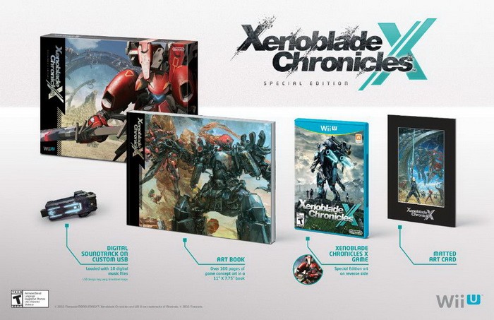 Inilah ‘Xenoblade Chronicles X’ Special Edition untuk Wilayah Amerika