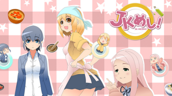Anime ‘JK Meshi!’ Perkenalkan Para Gadis SMA yang Akan Makan-Makan di Trailer
