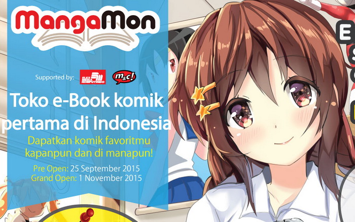MangaMon, Aplikasi e-Manga Terbaru di Indonesia Akan Hadir di Gelaran AFA ID 2015