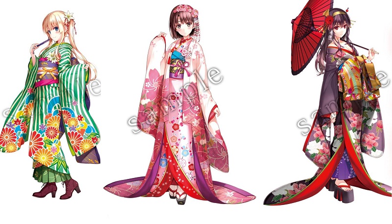 Heroine Dari Seri ‘Saekano’ Memakai Kimono Untuk Merchandise Baru Aniplex+