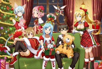 Game Smartphone 'SAO' Sambut Natal Dengan Santa Dan Idol