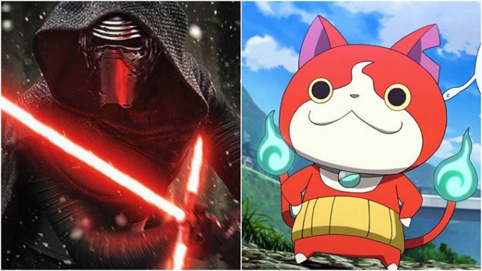 Star Wars: The Force Awakens Dikalahkan Oleh Yokai Watch di Box Office Jepang