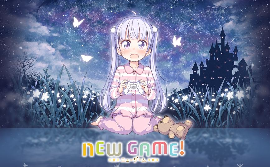 Anime “New Game!” Buka Situs Teaser Dengan Visual Baru