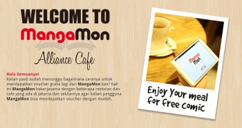 Mangamon Serbu Berbagai Kafe Di Jakarta Untuk Bagi-Bagi Komik Online