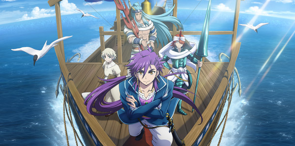 Anime TV “Magi: Sinbad no Bouken” Tayangkan Trailer Perdananya