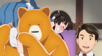 Miko dan Beruang Menyanyi Untuk Lagu Ending Anime 'Kumamiko'