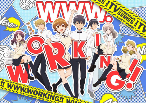 Anime “Working” Berlanjut Dengan Membahas Wagnaria Cabang Lain