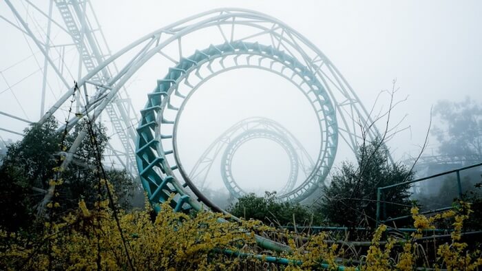 Lihat Suasana Theme Park Dreamland di Jepang yang Sudah Tutup