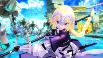 'Fate/Extella' Memperlihatkan Gameplay Jeanne dan Iskandar