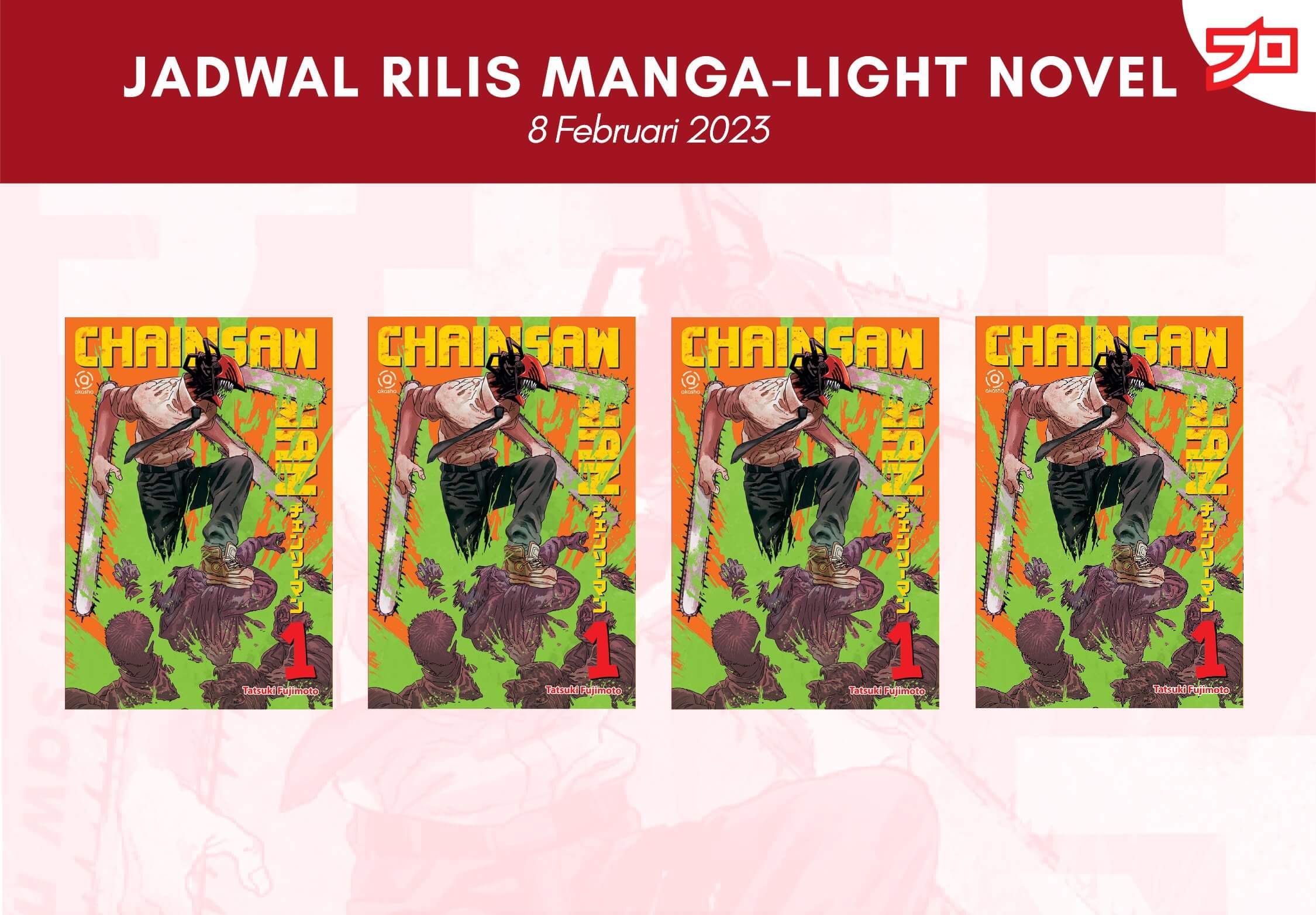 Ini Dia, Jadwal Rilis Manga-Light Novel di Indonesia Minggu Ini! [8 Februari 2023]